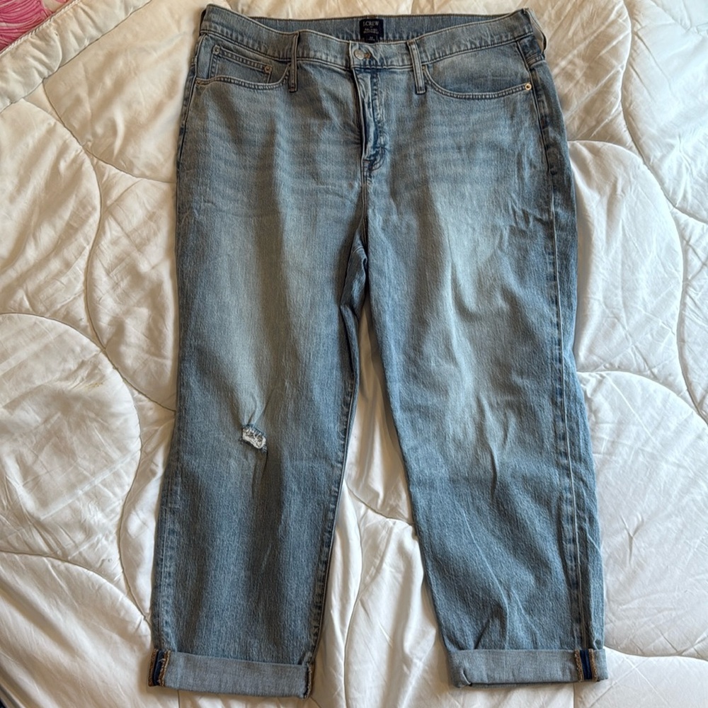J.Crew Relaxed boyfriend jeans, 34